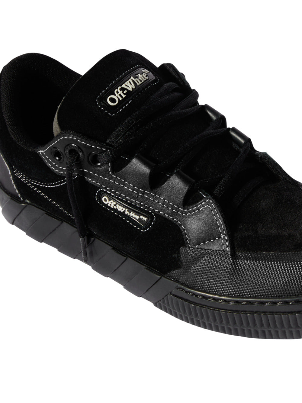 Off Off White Black 779 Vulcanized Leather Sneakers - Image 6