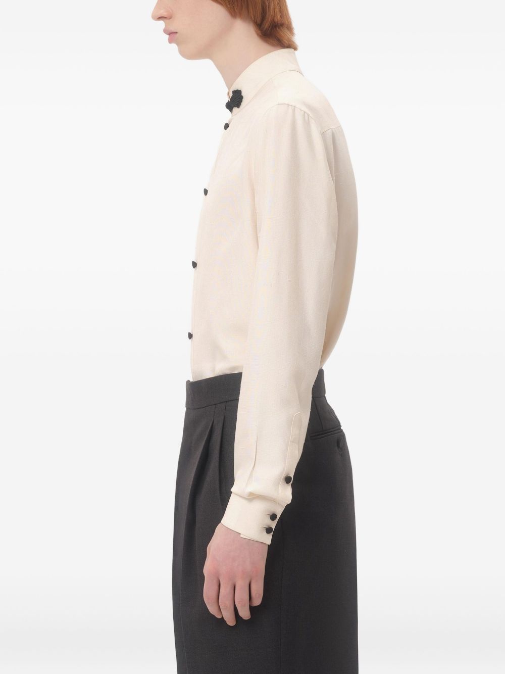 Valentino ヴァレンティノ シルク シャツ - Image 6