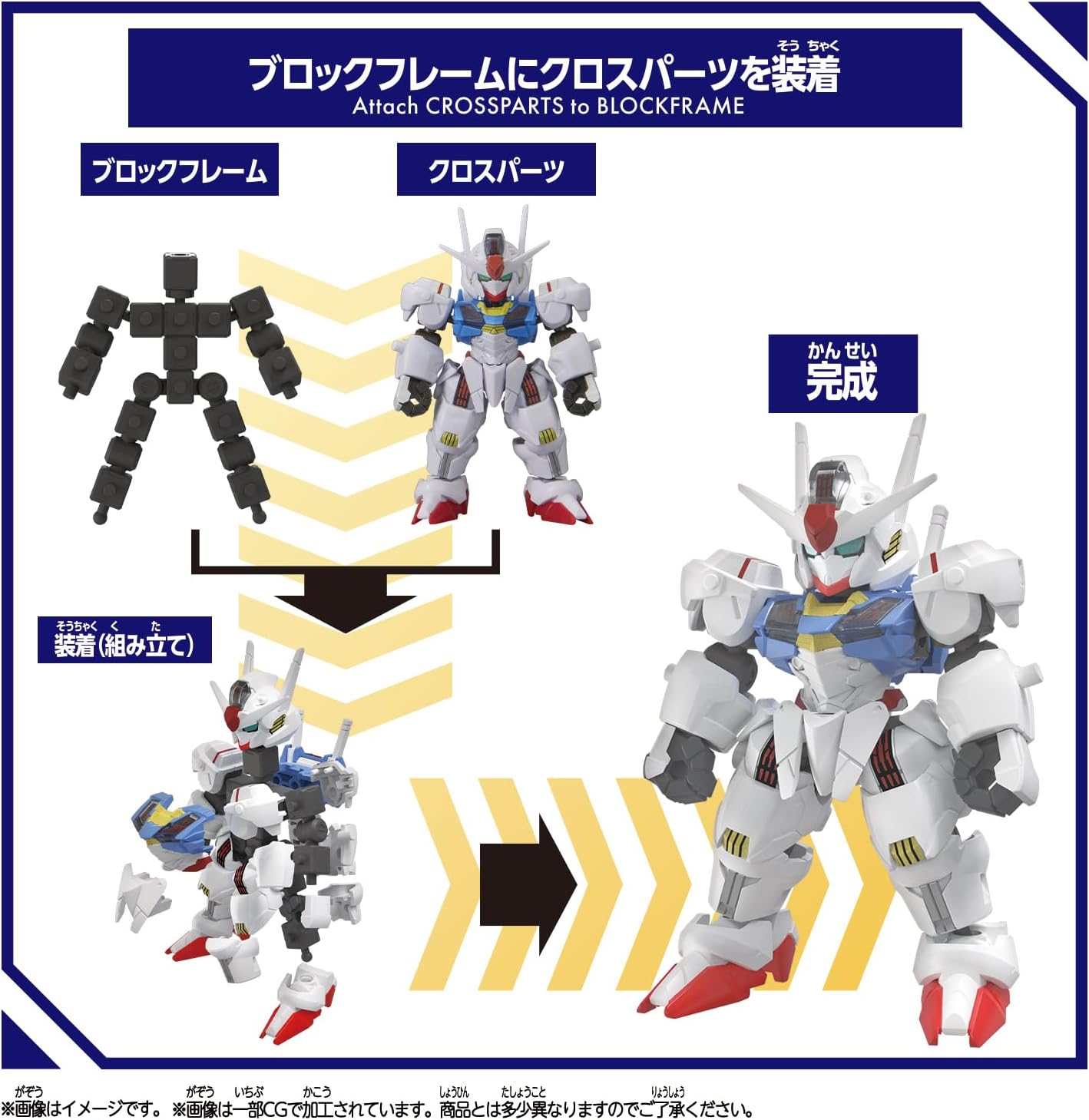 [Bandai (BANDAI)] Blocklos Gundam Aerial [Japan Toy Award 2025 Kidult Category Excellence Award]