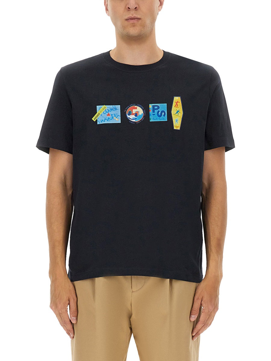 Paul PS By Paul SmithレギュラーフィットTシャツ - Image 6