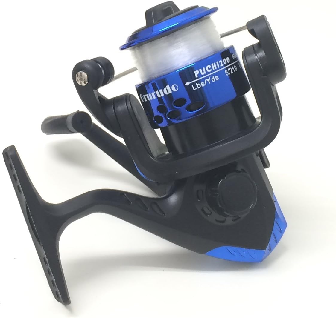 Orludo Qb300074 Tetra Capture Ultra Compact Rod "Tetold A" Spinning Reel Set (Includes No. 3 Thread), Ultra Compact Draw Rod Ideal for Tetra Search, Fishing and Root Fish