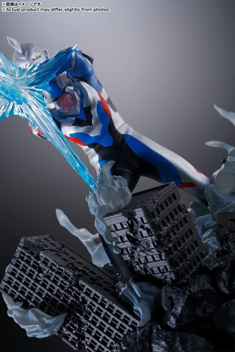 BANDAI SPIRITS Figuarts Zero Ultraman Z Ultraman Z Original Approx. 11.4 inches (290 mm), ABS & PVC Pre-painted Complete Figure
