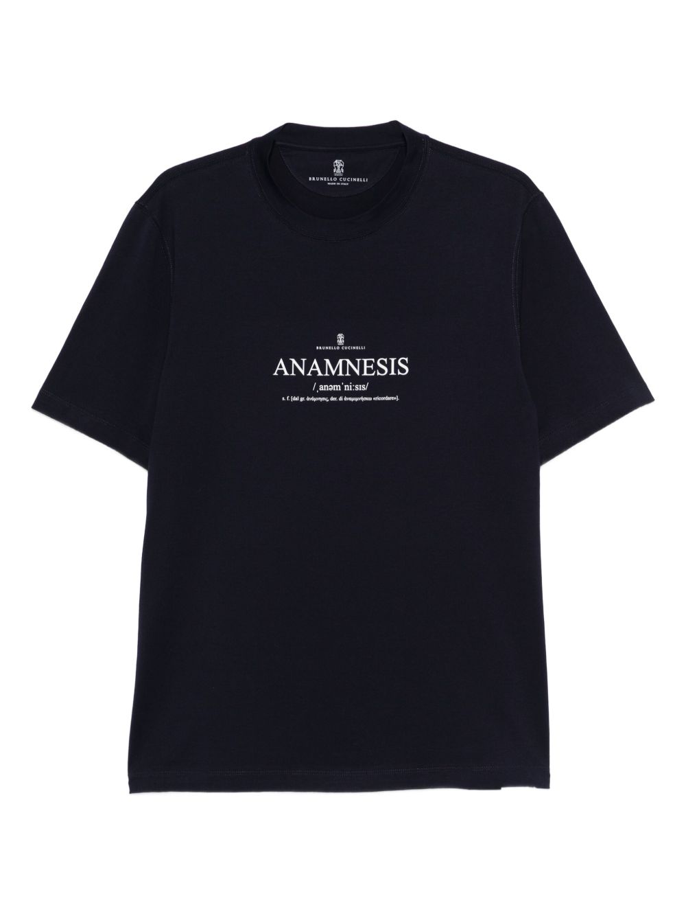 Brunello Brunello CucinelliプリントコットンTシャツ - Image 6