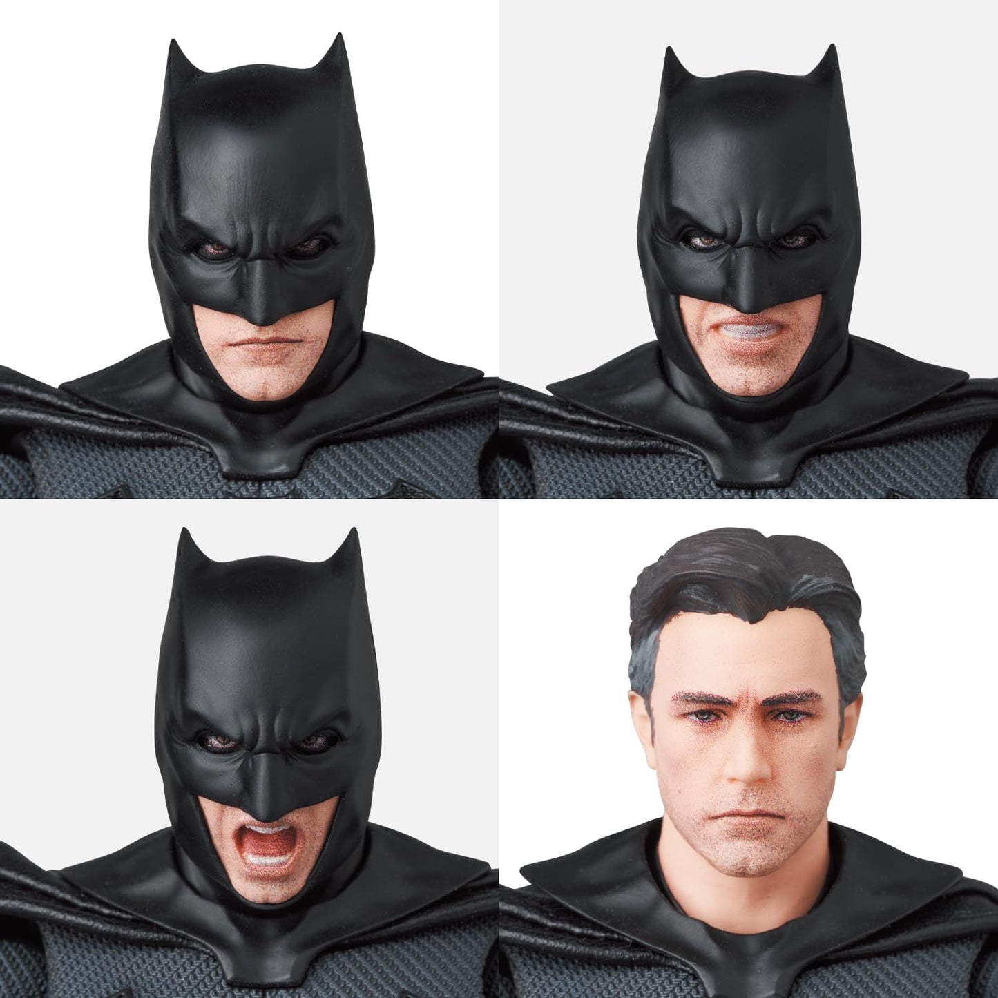 MAFEX No.222 BATMAN BATMAN (ZACK SNYDER'S JUSTICE LEAGUE Ver.) Total Height: Approx. 6.3 inches (160 mm), Non-scale, Painted Action Figure
