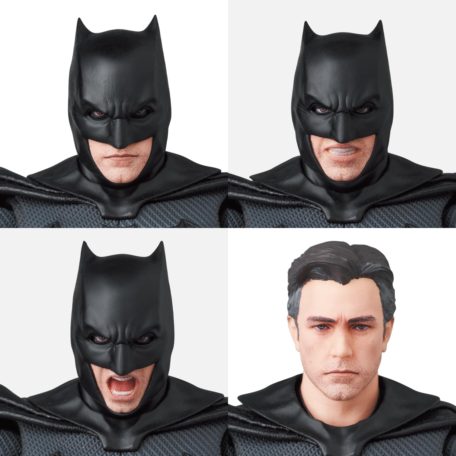 MAFEX No.222 BATMAN BATMAN (ZACK SNYDER'S JUSTICE LEAGUE Ver.) Total Height: Approx. 6.3 inches (160 mm), Non-scale, Painted Action Figure