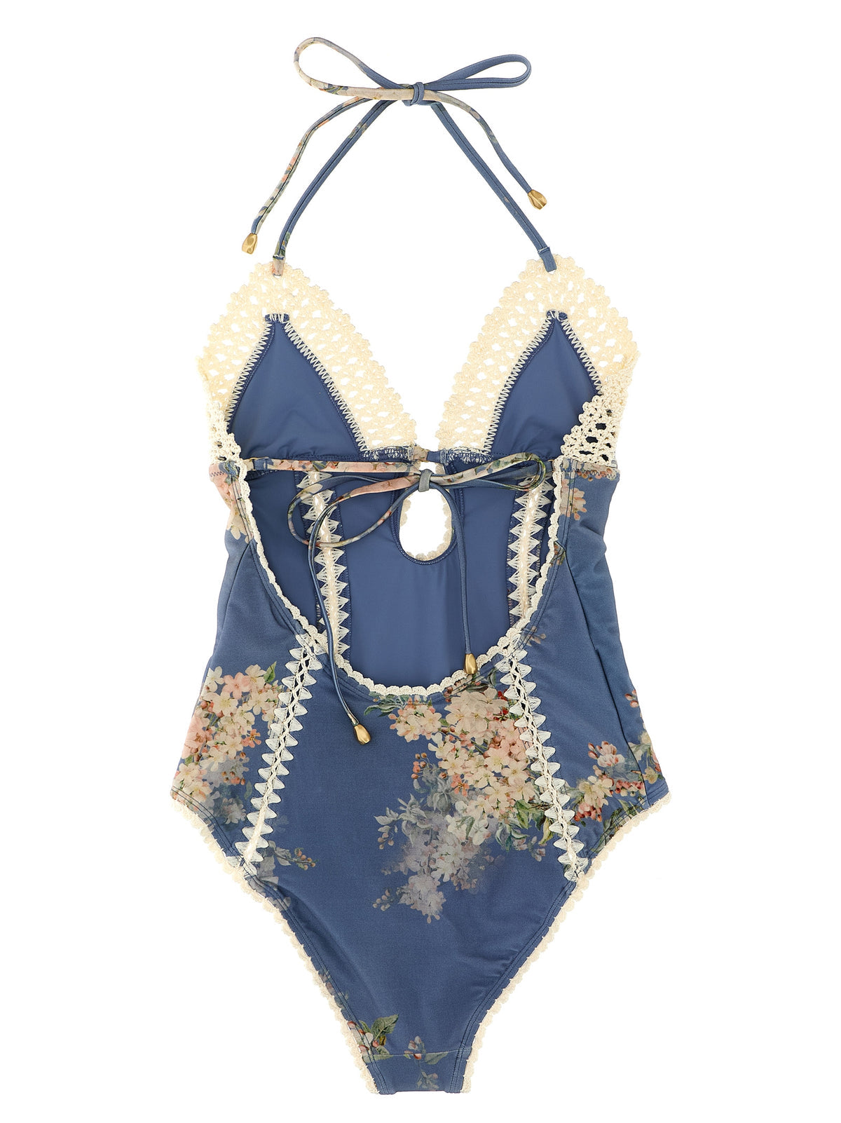 Zimmermann Zimmermann 'Cascadian Keyhole Crochet'ワンピース水着 - Image 6