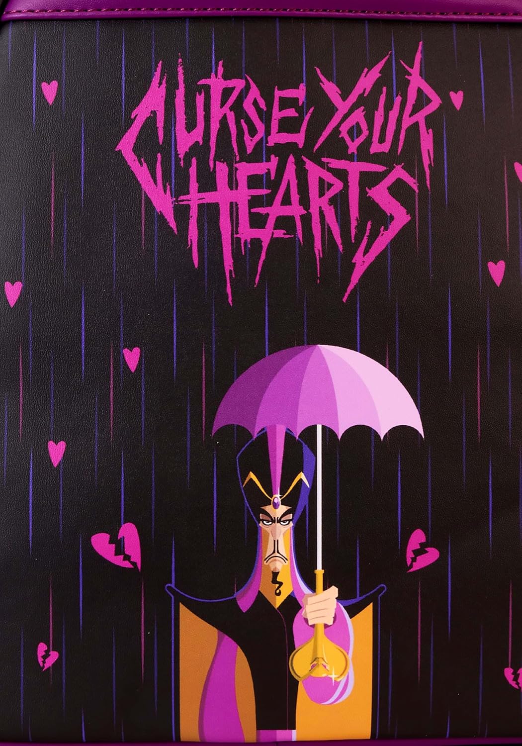 Loungefly - Disney Villains Curse Your Hearts Mini Backpack - 0671803390577, Multicolored, mini
