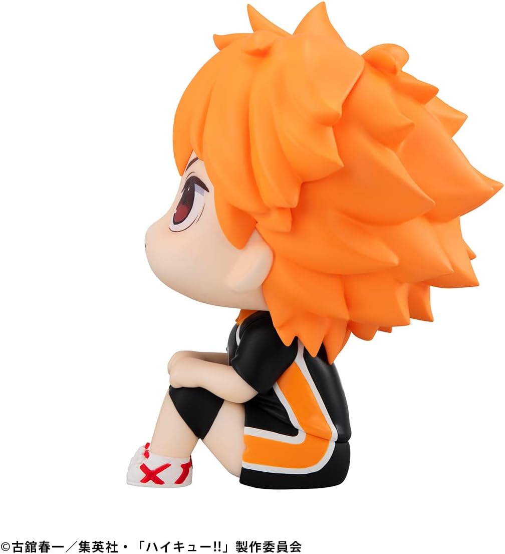 Rukappu Haikyuu!! Shoyo Hinata Uniform Ver., Approx. 4.3 inches (110 mm), PVC Pre-painted Action Figure