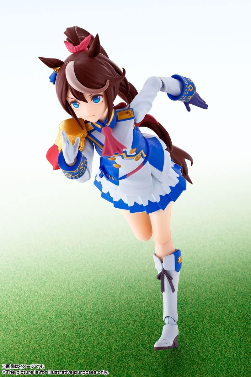 S.H. Figuarts Uma Musume Pretty Derby Tokai Teio Approx. 4.9 inches (125 mm), ABS & PVC Pre-painted Action Figure