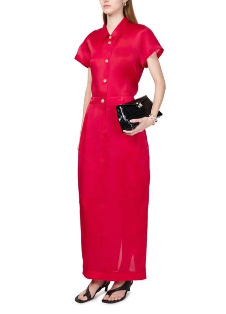 KHAITE Keefe silk short sleeves shirt - Image 6