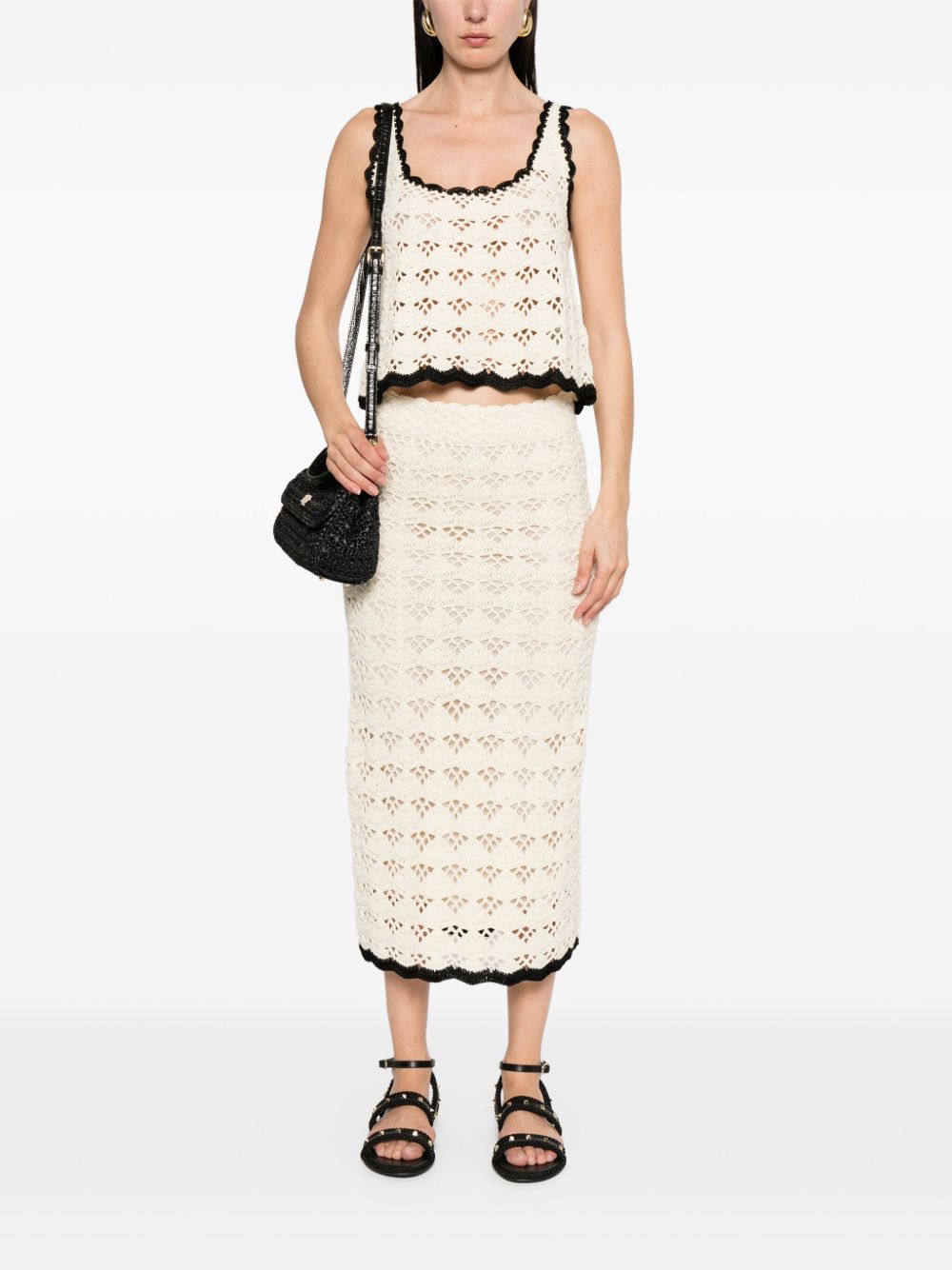 Zimmermann Zimmermann Rhiannonかぎ針編みタンクトップ - Image 6