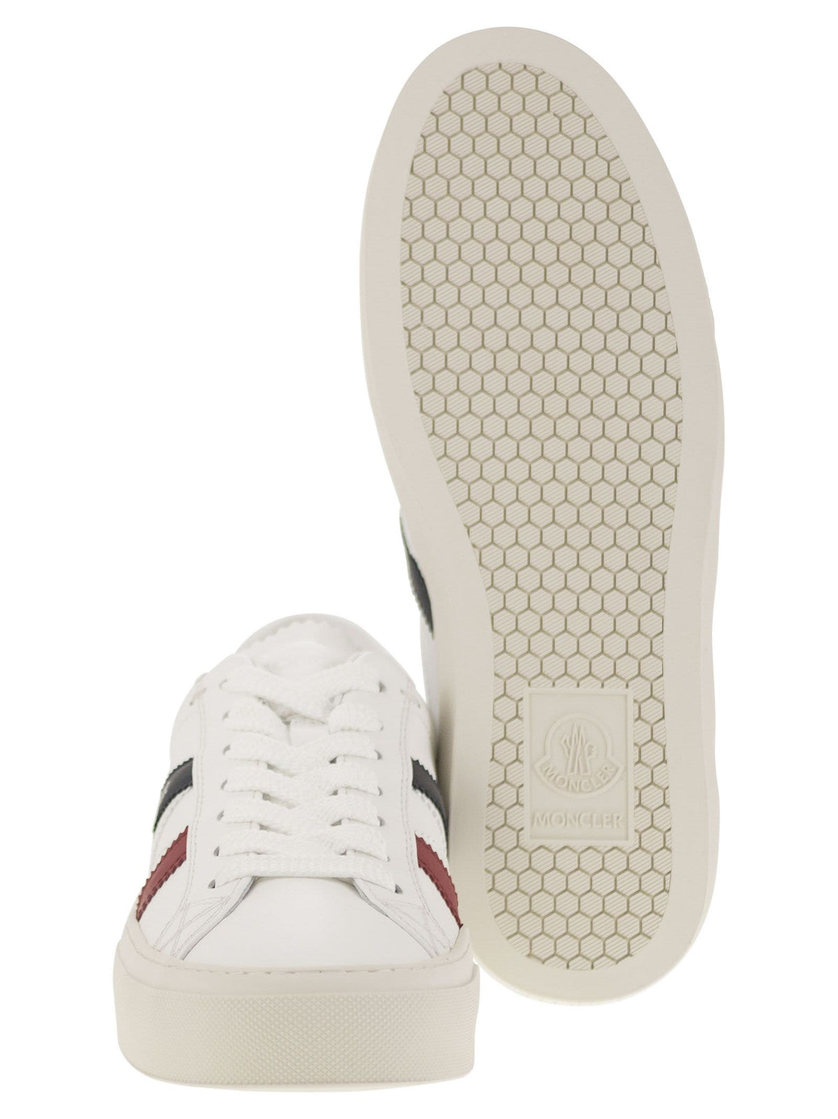 Moncler Moncler Monaco2レザートレーナー - Image 6