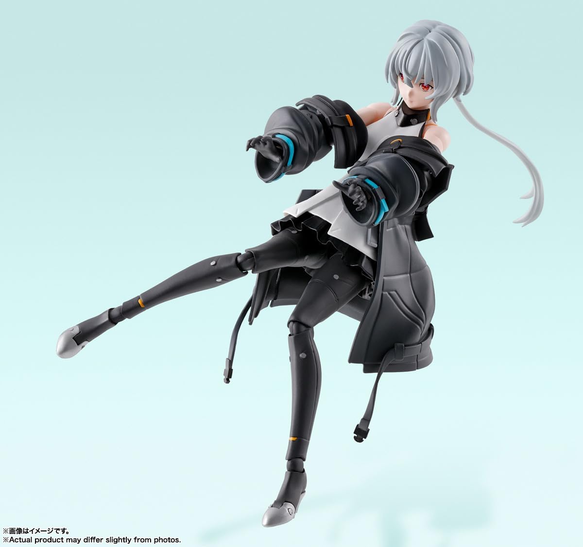 BANDAI SPIRITS S.H. Figuarts Synduality Noir, Approx. 5.7 inches (145 mm), PVC Pre-painted Action Figure