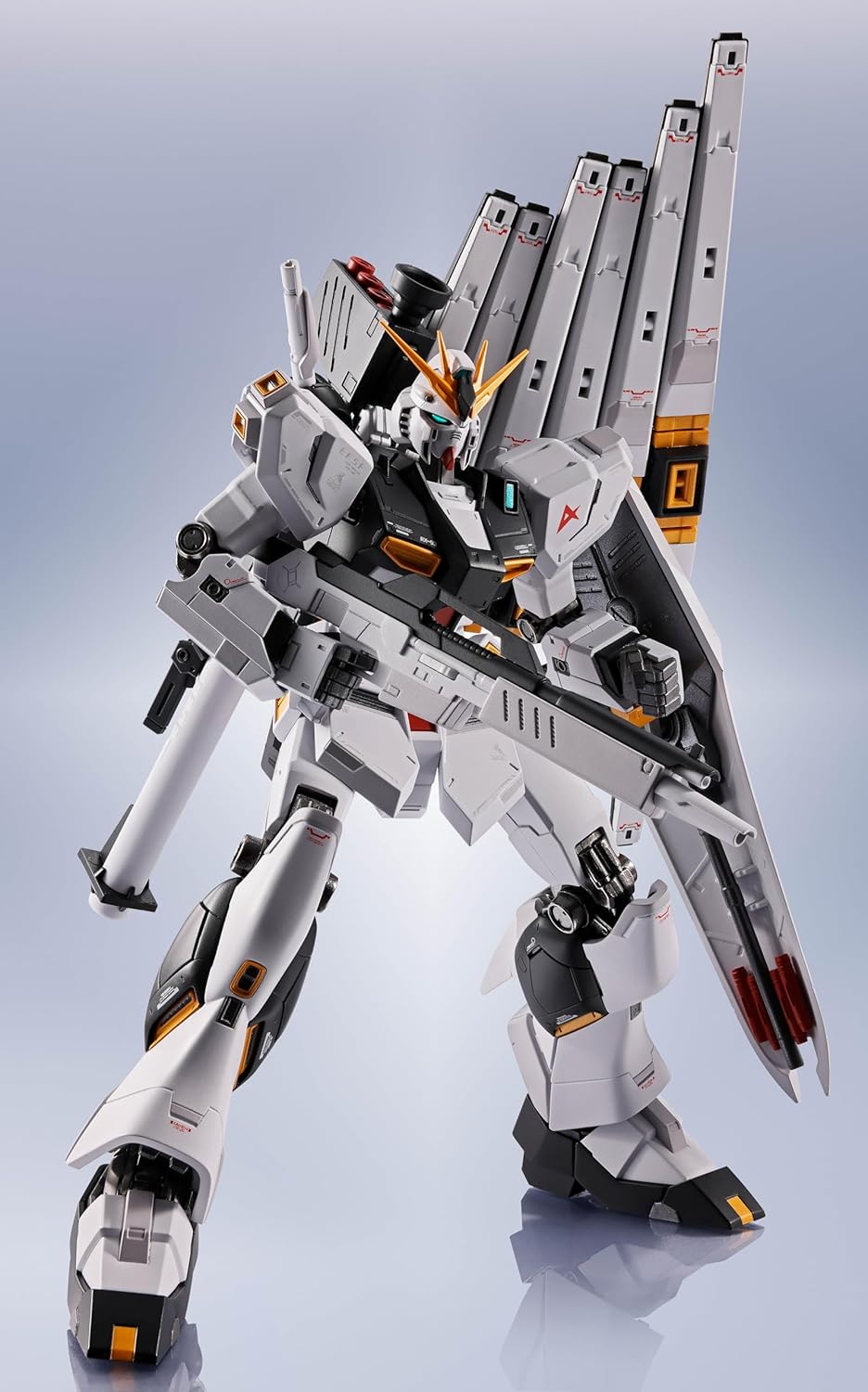 TAMASHII NATIONS METAL ROBOT魂 Mobile Suit Gundam Char's Counterattack ν Gundam Approximately 5.9 inches (150 mm) ABS & Die-cast & PVC Pre-painted Action Figure