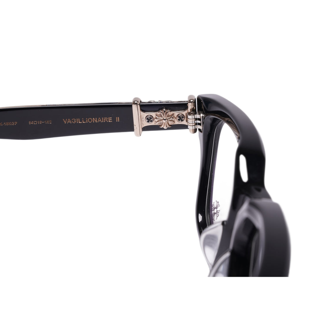CHROME HEARTS 'BLACK' VAGILLIONAIRE II EMERALD GLASSES