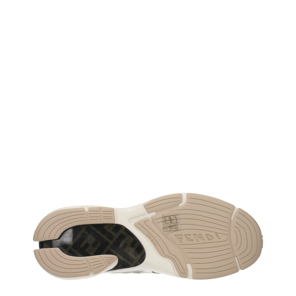 Fendi フェンディスニーカーより速いマン生地ベージュ/アイス - Image 6