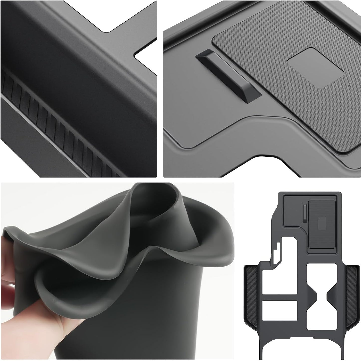 ruiya 2024 New Toyota Rankle 250 Center Console Box Console Box Console Tray Console Box Land Cruiser 250 Accessories Rankle 250 Accessories Storage Parts Car Storage Interior Tray Accessory Storage