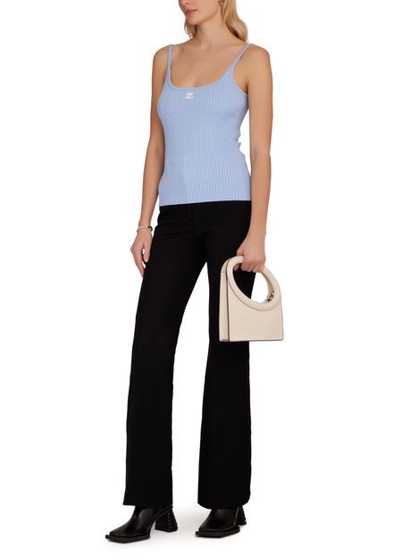 COURREGES リブニット タンクトップ - Image 6