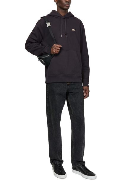 BURBERRY Cotton hoodie with EKD crest - Image 6