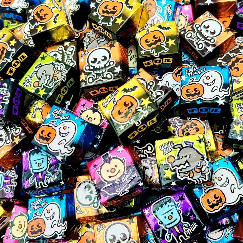 【クール便】チロルチョコ ハロウィン限定 個包装 80個セット 6種アソート 詰め合わせ プチギフト お菓子 プレゼント用に最適 DBOX