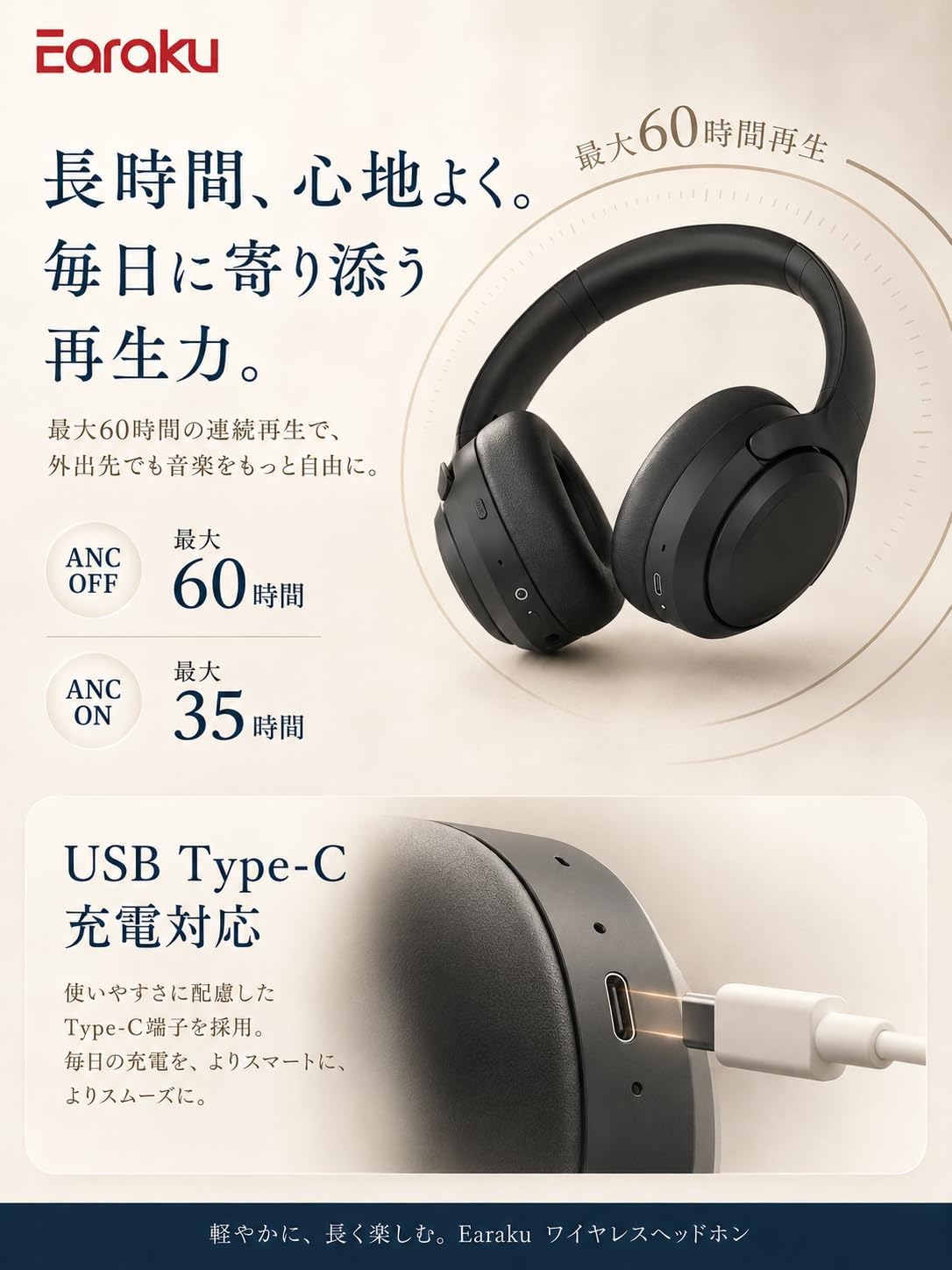 【Reduces Noise and Focuses on Music】Headphones Bluetooth ANC Noise Cancelling Wireless Headphones Over-ear Bluetooth 5.4/3.5mm Connection Wired/Wireless Dual Mode Ear-friendly Headphones Lightweight