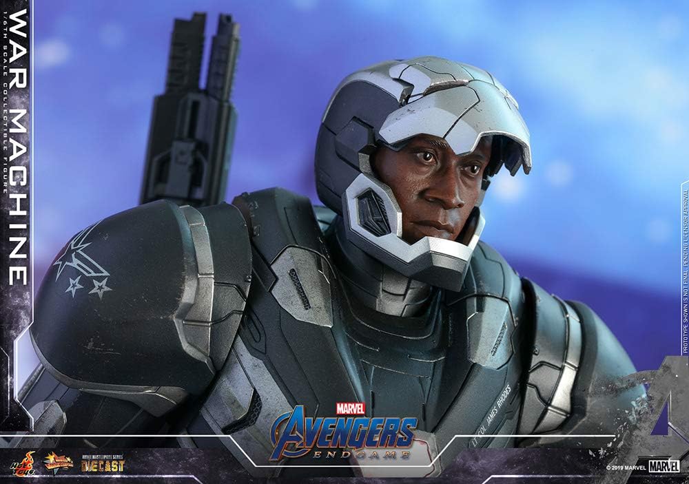 Movie Masterpiece DIECAST Avengers End Game 1/6 Scale Figure Warmachine