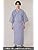 Men's Gauze Yukata, Made in Japan, 100% Cotton, Double Layered Gauze with Obi, Ryokan Yukata, Nemaki, Patterned