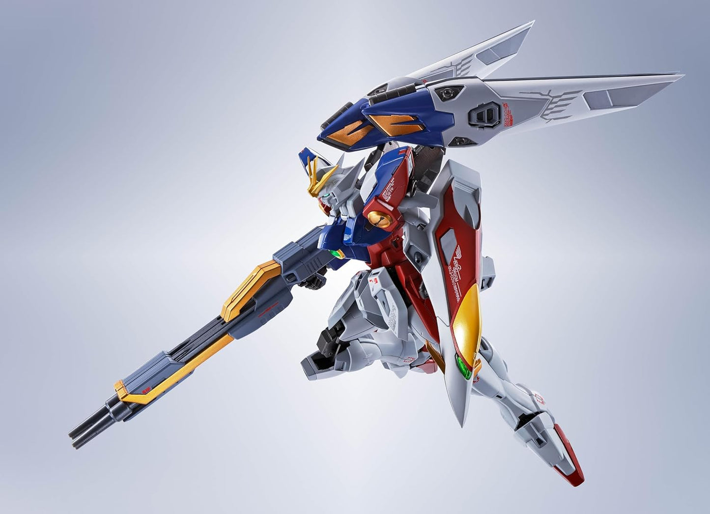 Tamashi Nations Metal Robot Spirits New Mobile Battle Gundam W Side MS Wing Gundam Zero, Approx. 5.5 inches (140 mm), PVC, ABS & Diecast, Pre-painted Action Figure