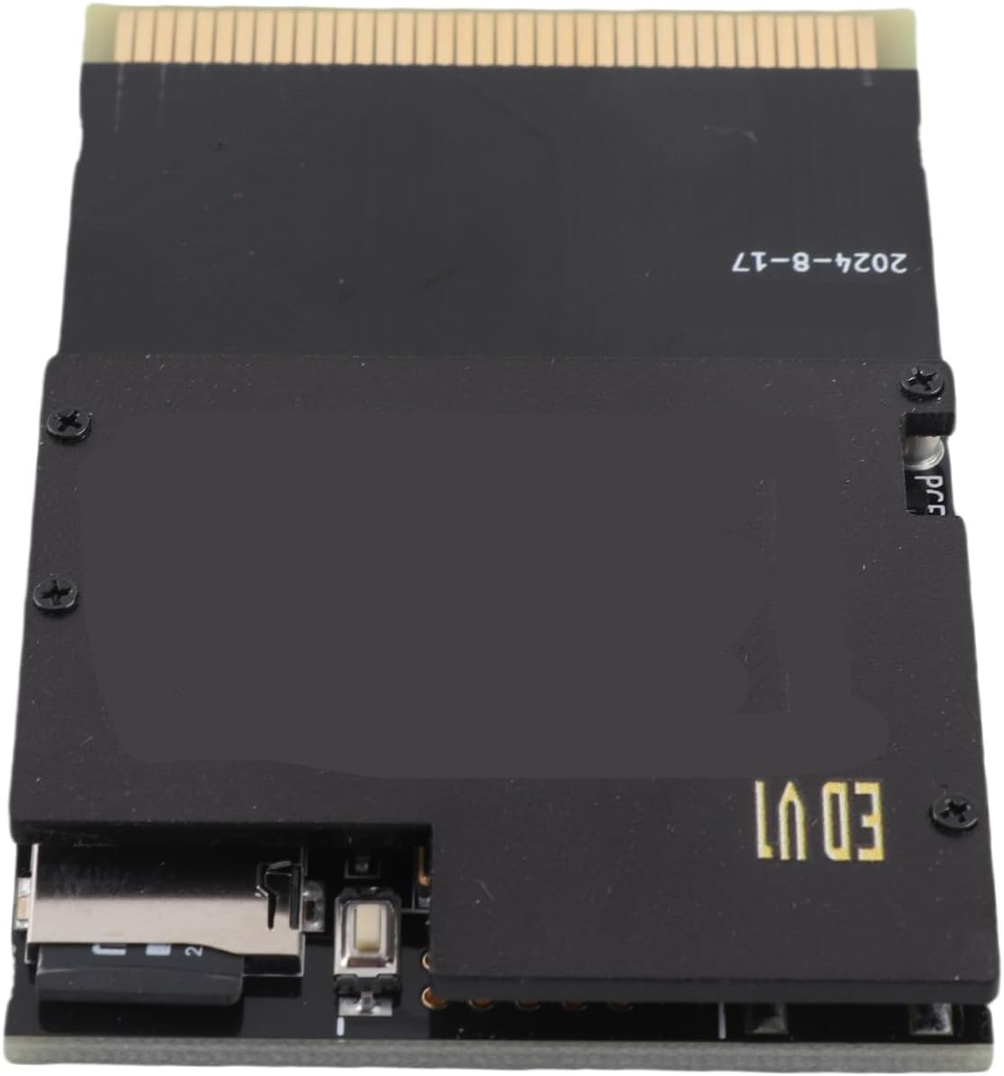 Game Cartridge with 1000 in 1 Game for Wuyuzi PC Engine and TurboGrafx 16, Black Gold Flash Card with 8G Memory, Perfect Gift for Retro Fans