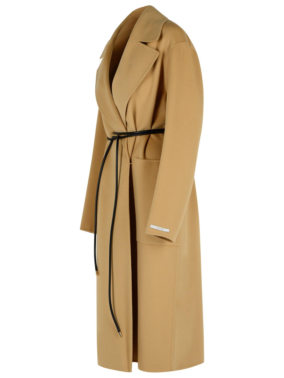 Sportmax SportMax Abate 'キャメルバージンウールローブコート - Image 6