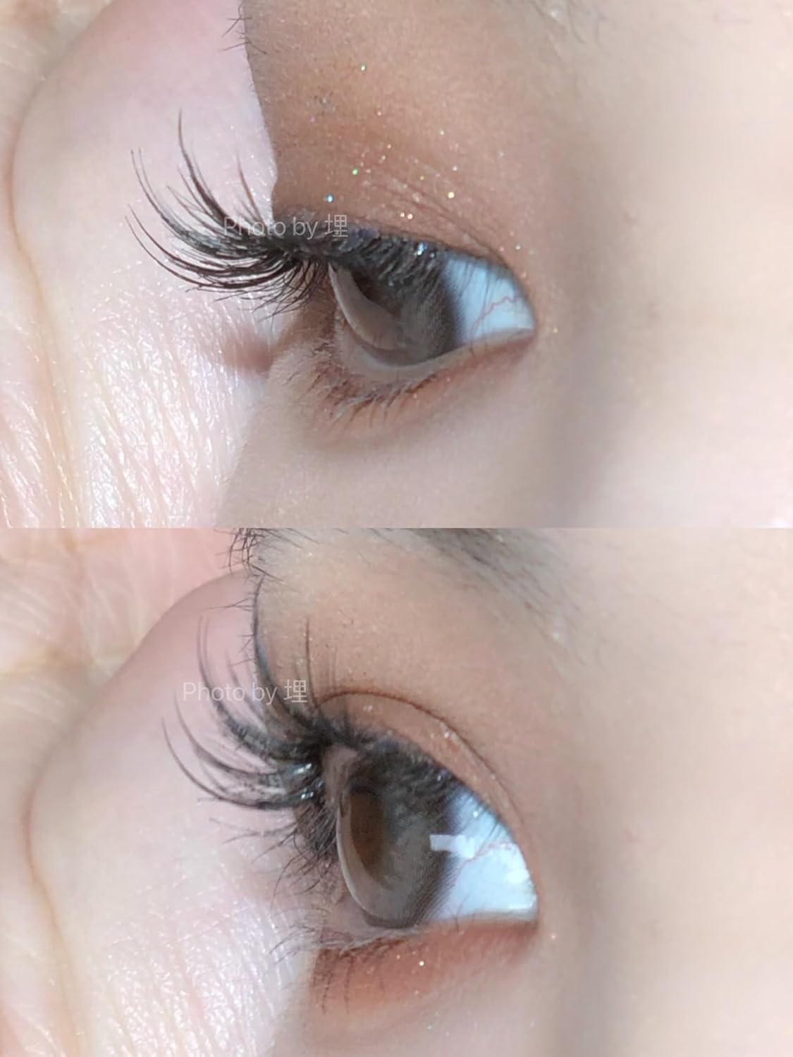 MENGJIESHANGPIN False Eyelash Extensions, Natural Parts, SNS Devil, C Curl, False, Matsueku, Genuine Product, Easy for Beginners, Halloween, Cosplay, Korea (Deep Devil)