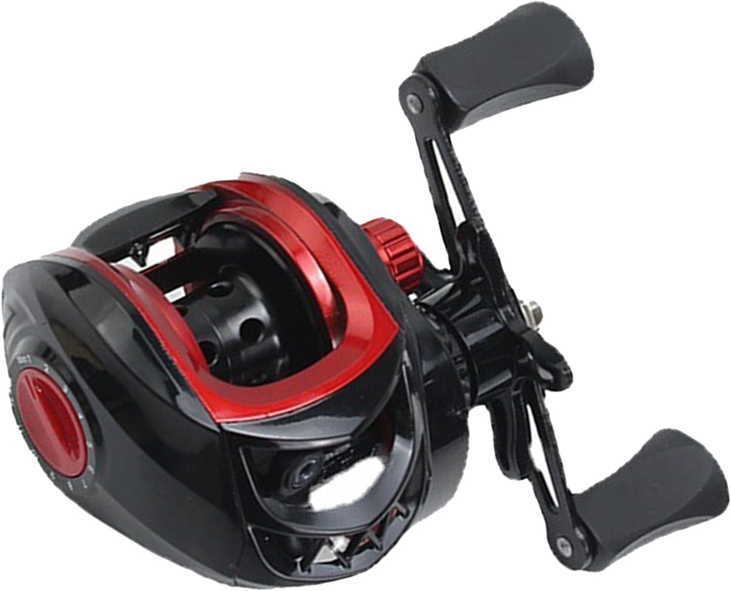 Baitcasting Reel, 9.9oz Ultra Lightweight, Metal Long Cast Strong Baitcaster Fishing Reel, 7.2:1 Gear Ratio, 8kg Braking Power, For Saltwater Freshwater Ice Fishing Saltwater Fishing