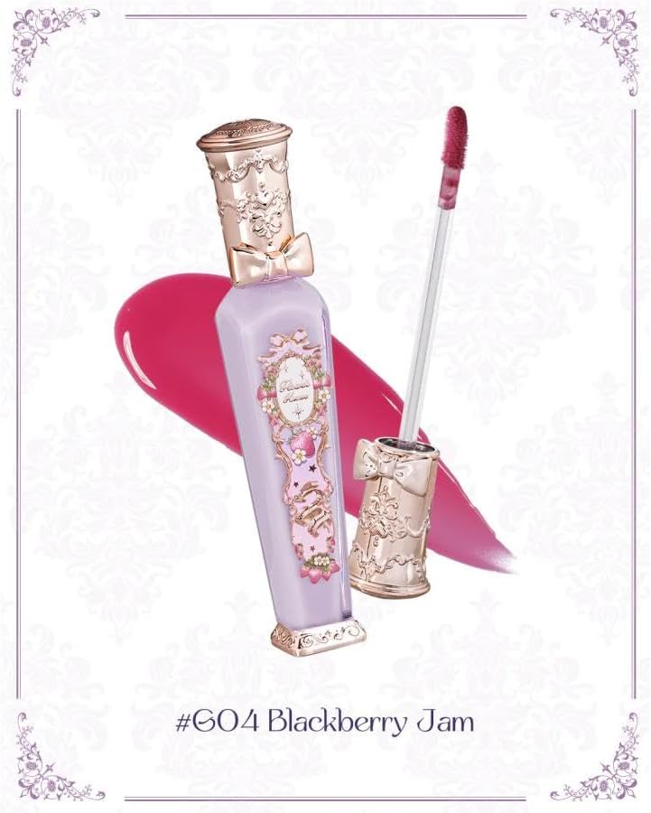 Flower knows (G01 Strawberry Macaron) Strawberry Rococo Series Glow Lip Gloss