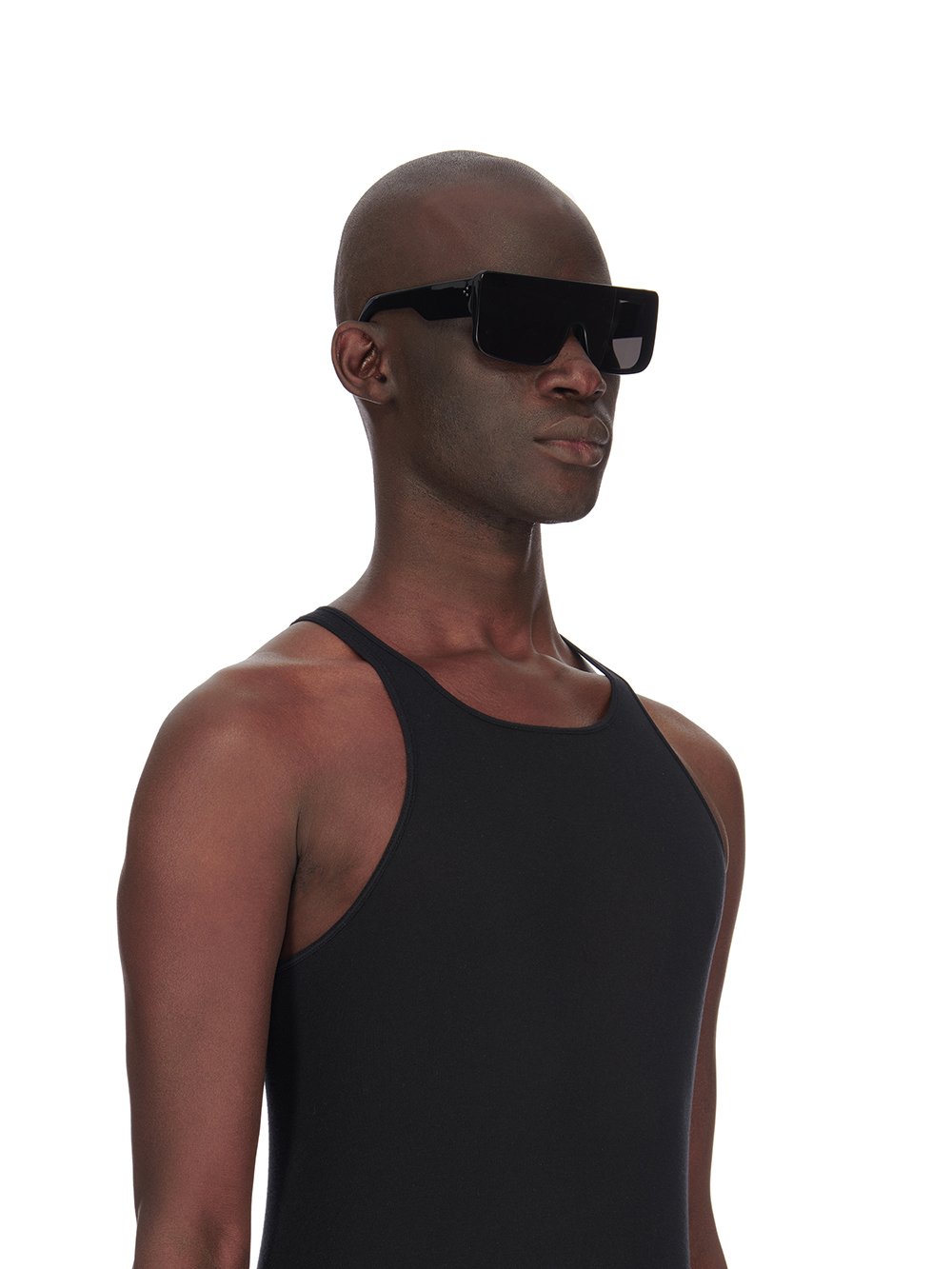 Rick リック・オーウェンズ・サングラスは黒です - Image 6