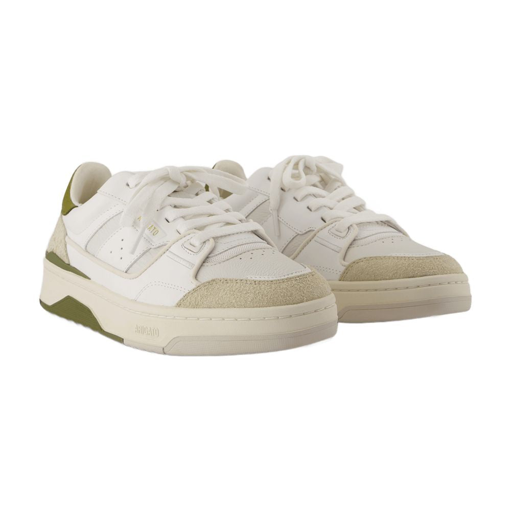 Axel クレイスニーカーAxel Arigato Leather White/Green - Image 6