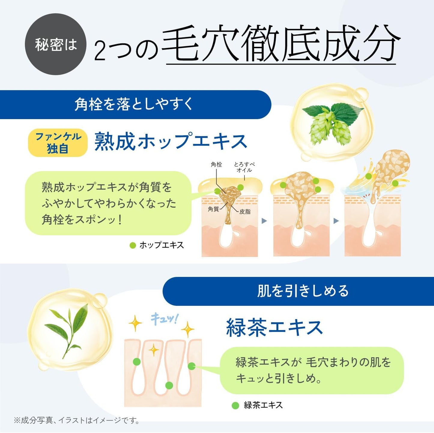 FANCL (New) Mild Cleansing Oil (4.2 fl oz (120 ml) Cleansing Oil, Additive-Free (Makeup Remover / Pore Care), Eyelash Ecure OK