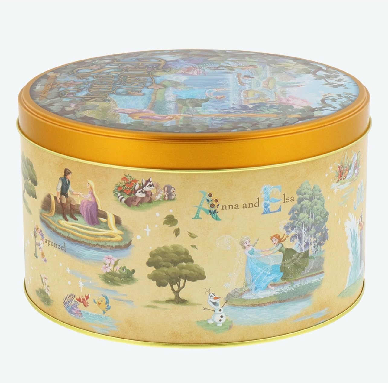 (Tokyo Disney Sea Limited, Shopping Bag Included) Pasta Snack Can "Fantasy Springs" Fantasy Springs" Amazing Beautiful World View Themed Goods [Dreaming of Fantasy Springs] TDR Sweets Souvenir Disney