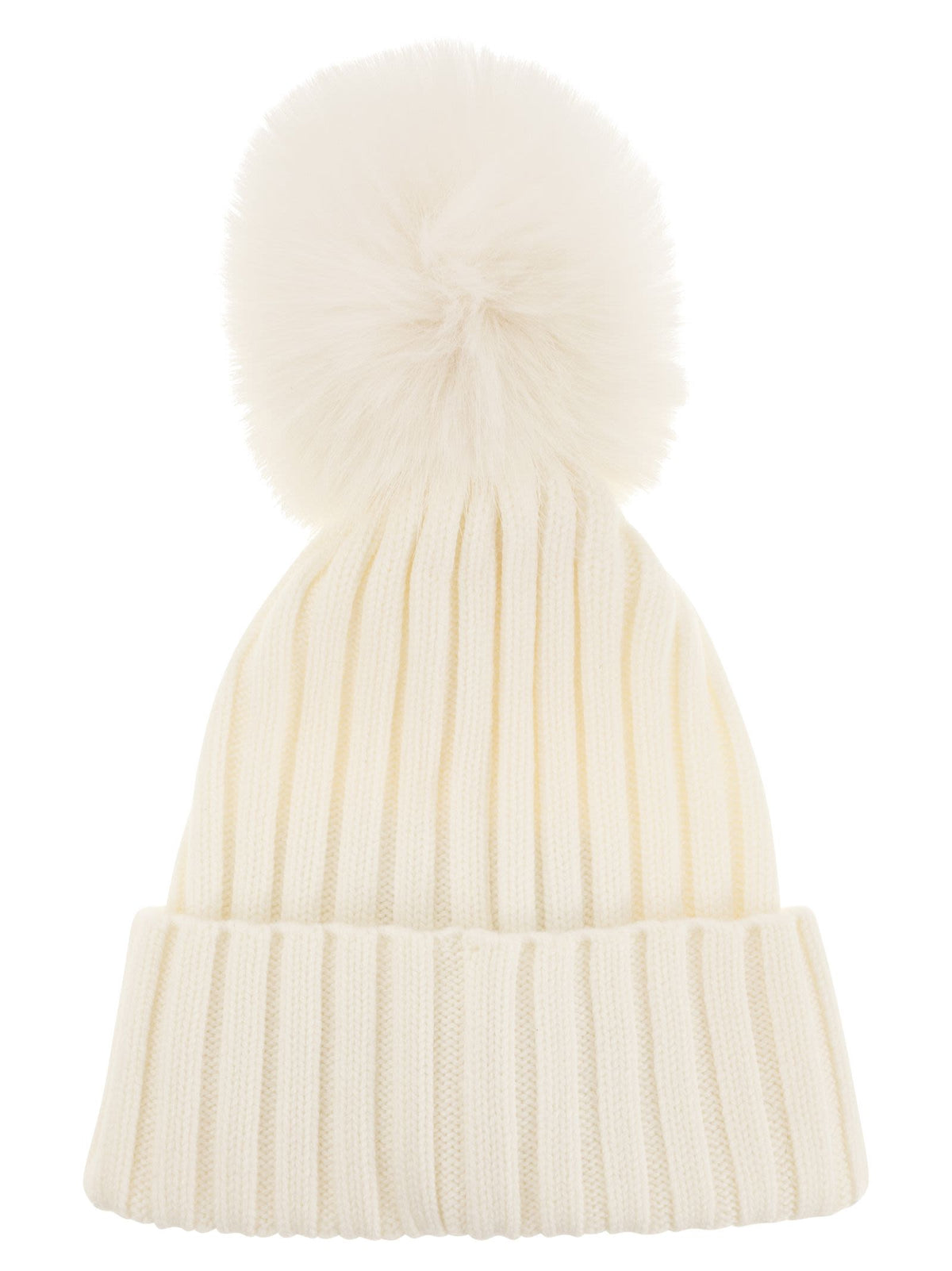 Moncler 合成pompomを備えたモンクレールウールキャップ - Image 6