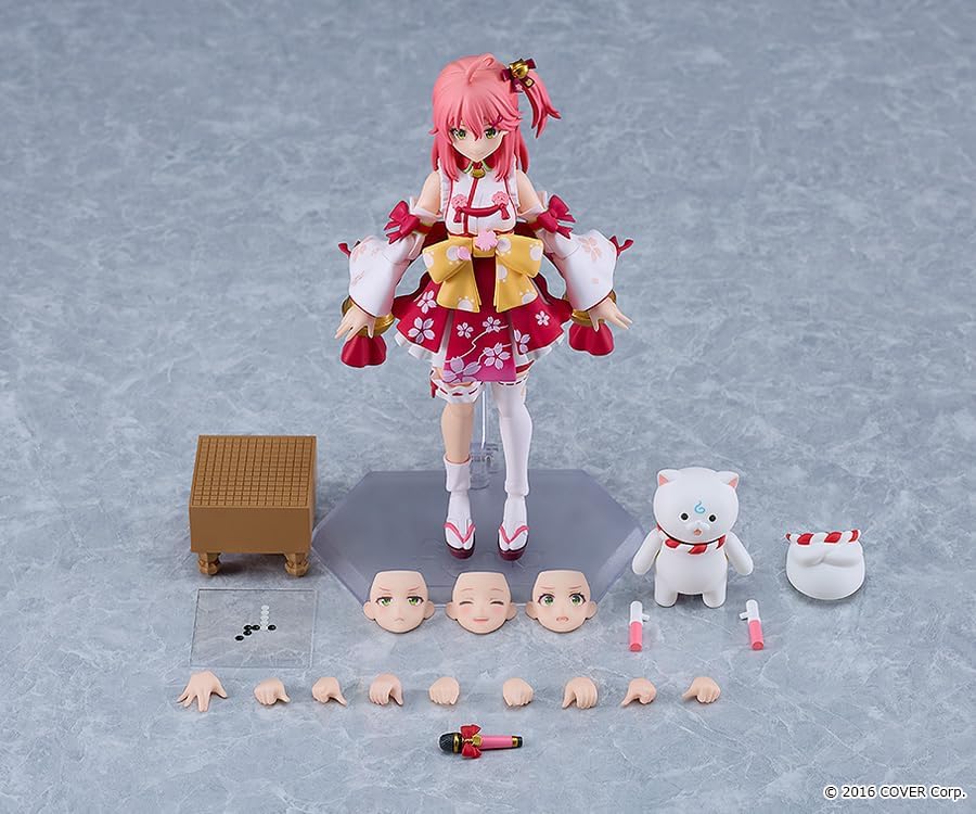 figma Holo Live Production Sakura Miko Non-Scale Plastic Pre-painted Action Figure
