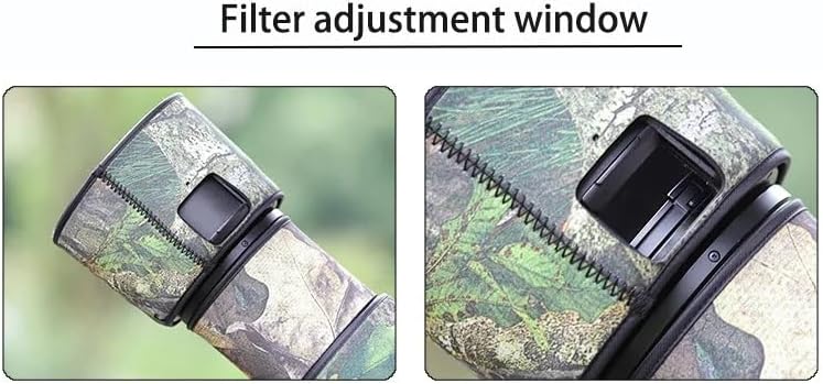 CHASING BIRDS Camouflage Waterproof Lens Coat for CANON EF 100-400mm F4.5-5.6 L IS II USM Rainproof Lens Protective Cover (ASI)