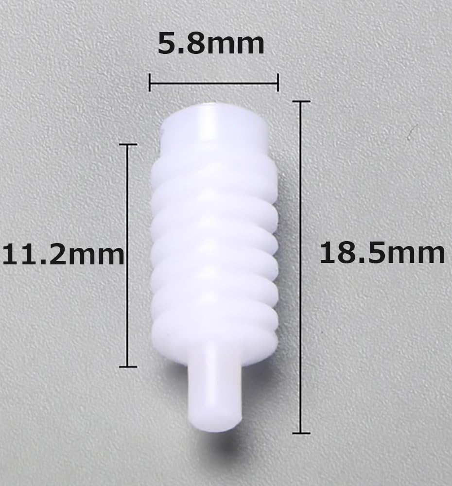 RAMIXER Door Mirror Side Mirror Gear Fit Civic GE6 GE7 GE8 GE9 GP1 GP4 Resin (Worm Gear Honda Compatible)