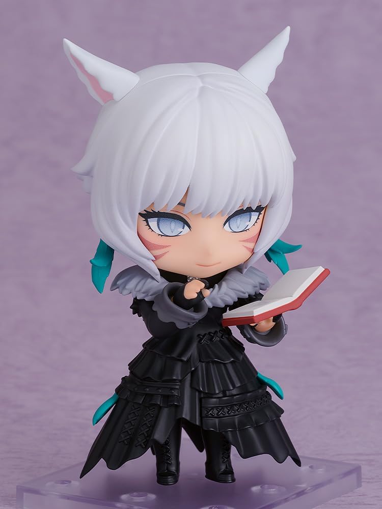 Good Smile Company Final Fantasy XIV, Nendoroid Ya Sutra, Plastic, Pre-Painted Action Figure, Non-Scale, Includes Exclusive Stand, Total Height Approx. 3.9 inches (100 mm)