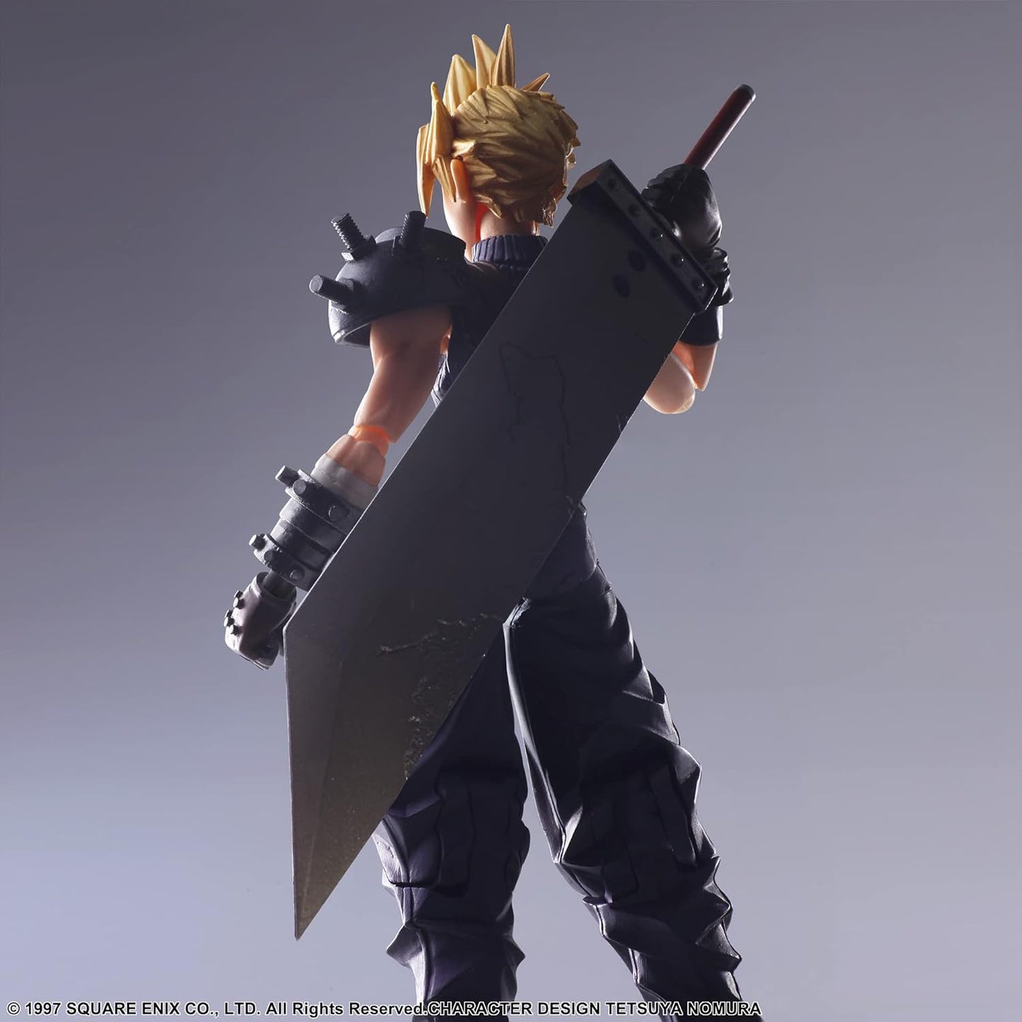 Final Fantasy VII Bling Arts Cloud Strife PVC Pre-Painted Action Figure