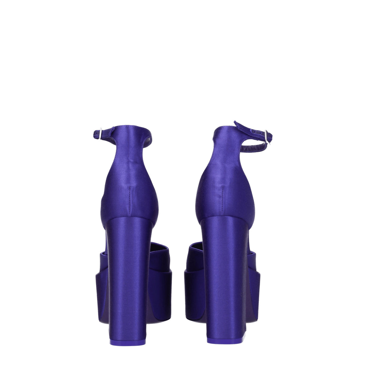 Paris パリテキサスサンダル女性サテンパープル - Image 6