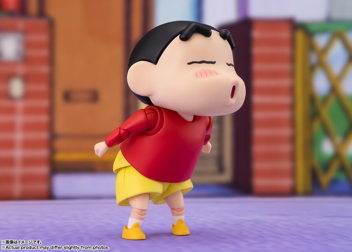 TAMASHII NATIONS S.H. Figuarts Crayon Shin-chan Nohara Shinnosuke Approx. 3.3 inches (85 mm), PVC & ABS, Pre-painted Action Figure