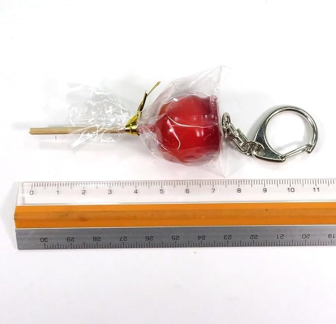 Food Sample Keychain: Irresistibly Yummy Candied Apple 167OK