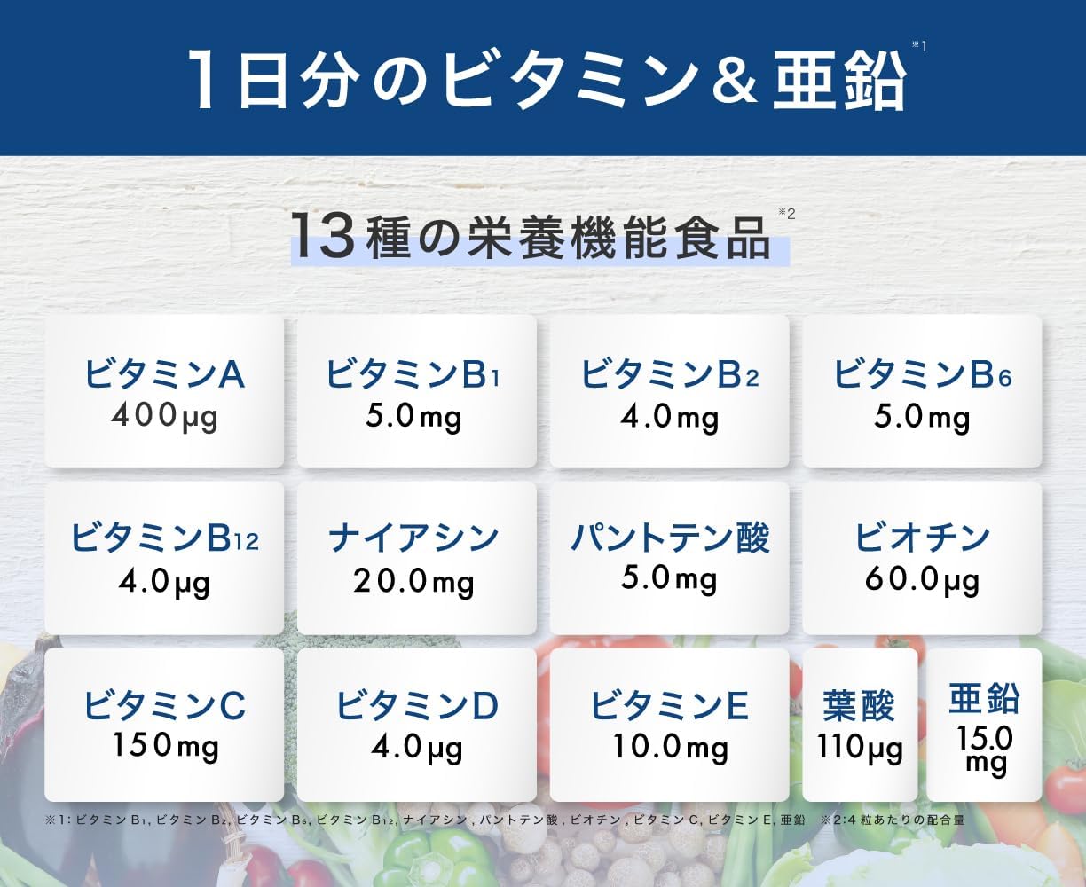 Ambeak Men's Multivitamin, Zinc, Maca, Tablets, 14 Vitamins, Citric Acid, Arginine, Citrulline, Instant Charge, Long Lasting, Nutritional Functional Food, Biotin (Regular Size x 1 Bag)