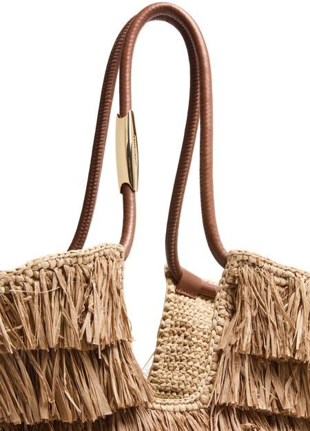ZIMMERMANN Goldentime medium fringed tote bag - Image 6