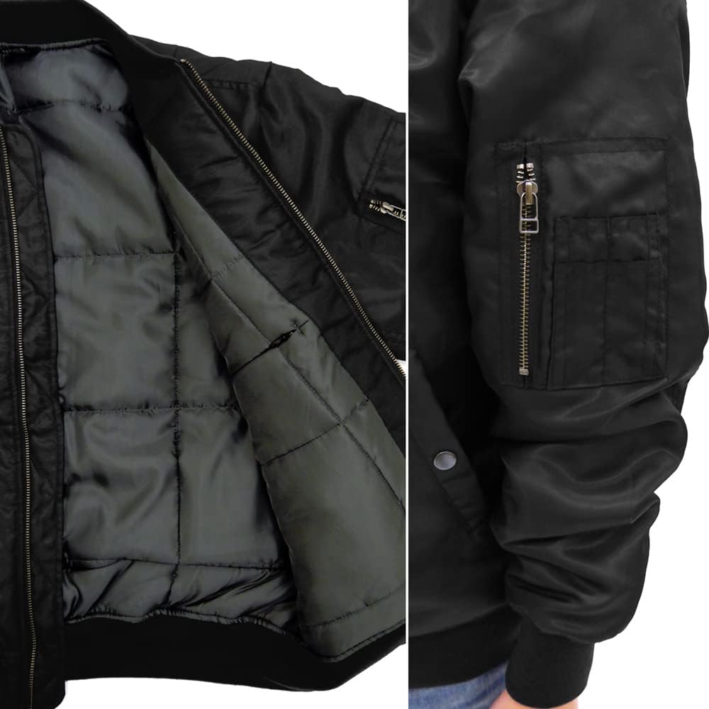 COSPA Mobile Suit Gundam Zion Assault Mobile Army MA-1 Jacket Black L Size