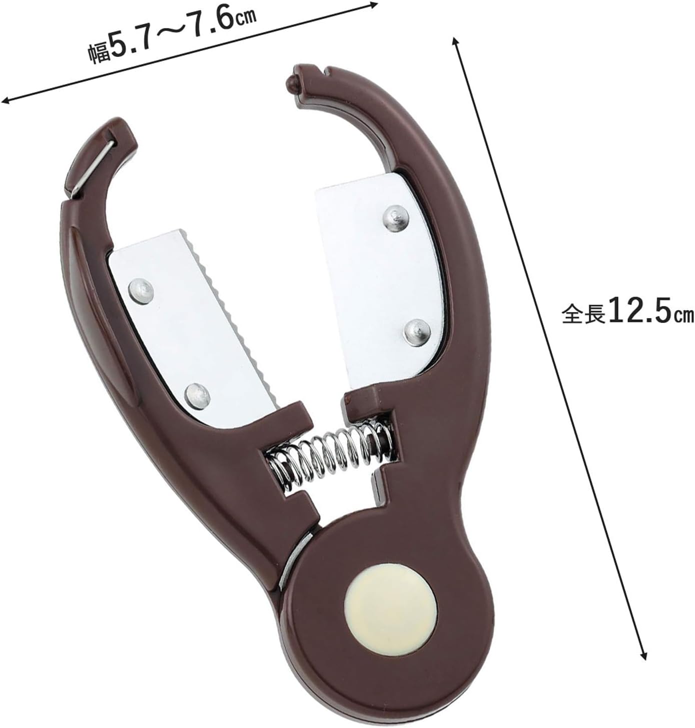 Shimomura Planning Plant Chestnut Peeler, Made in Japan, Peeling Astringent Skin, No Sore Hands, Anti-Slip, Locking Function, Chestnut Cutter, Chestnut Cutter, Chestnut Cutter, Chestnut Rice, Cooked